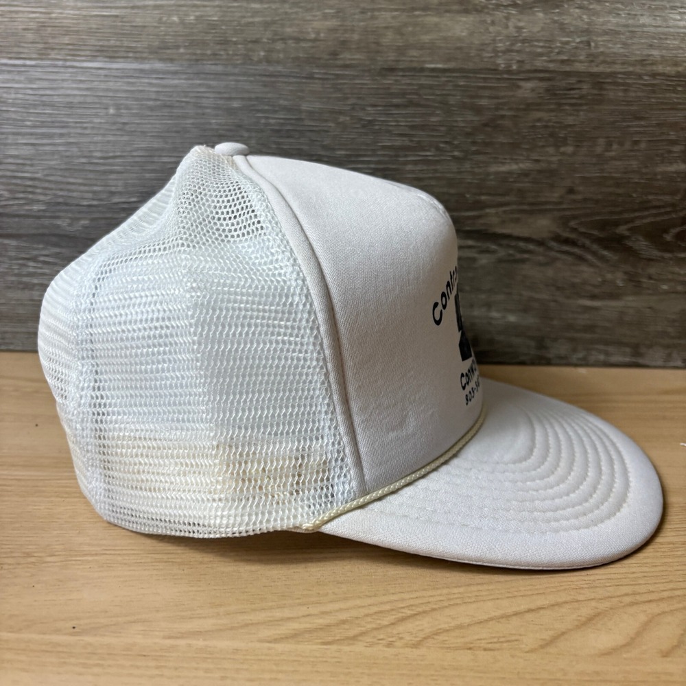 Vintage Controls Ltd Hat Cap Snapback White Trucker Conway South Carolina View 6